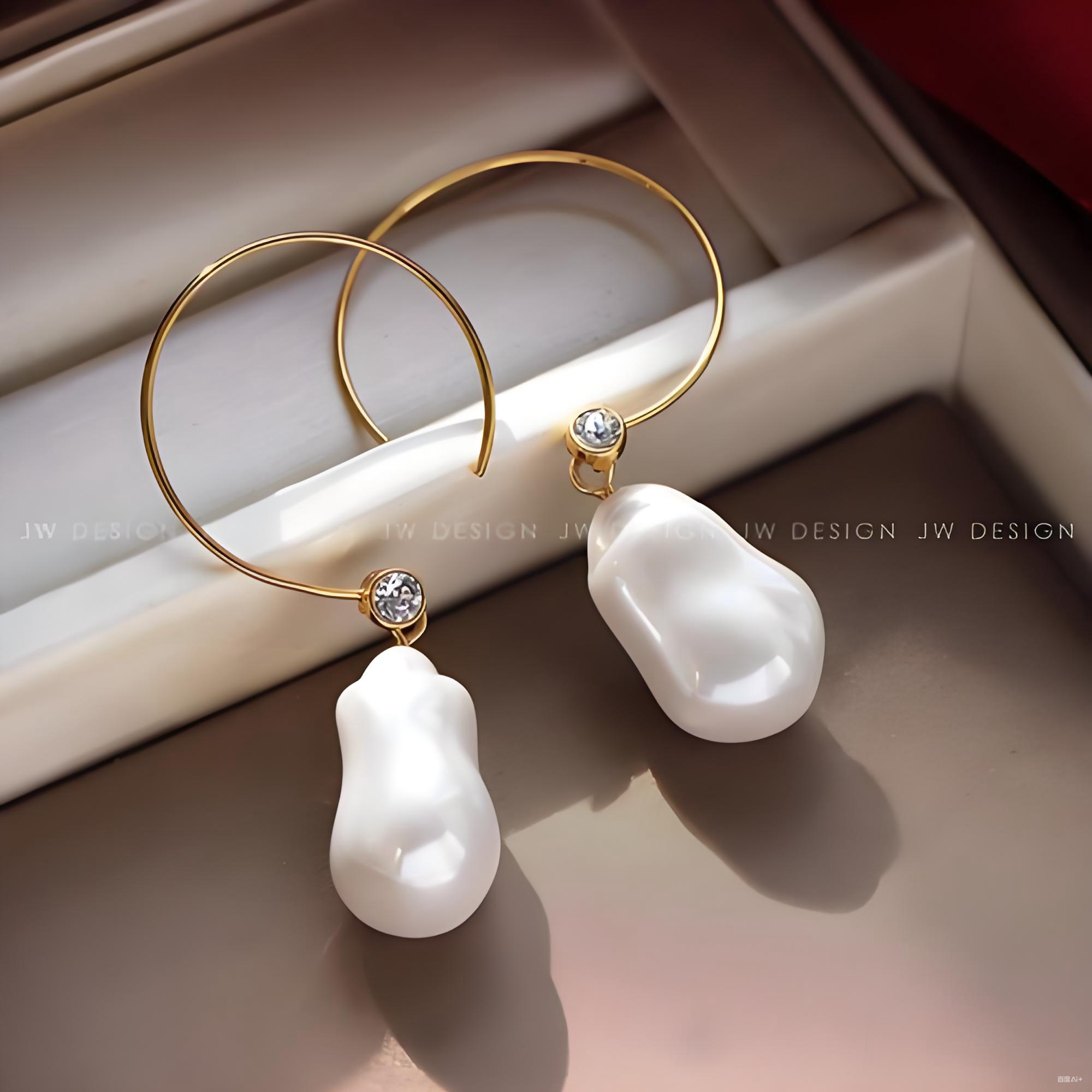 14K Gold South Sea Pearl and Diamond Ring | Timeless Luxury Jewelry